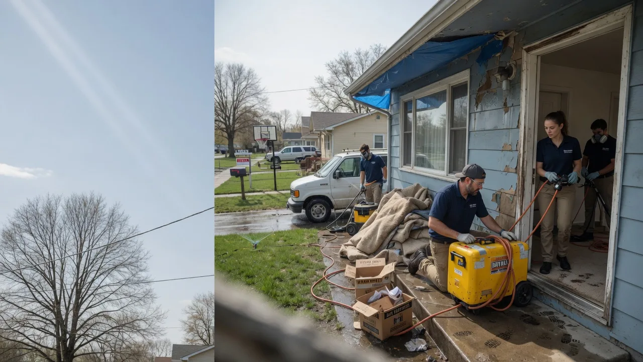 Basement Flood Cleanup in Thatcher, ID near me